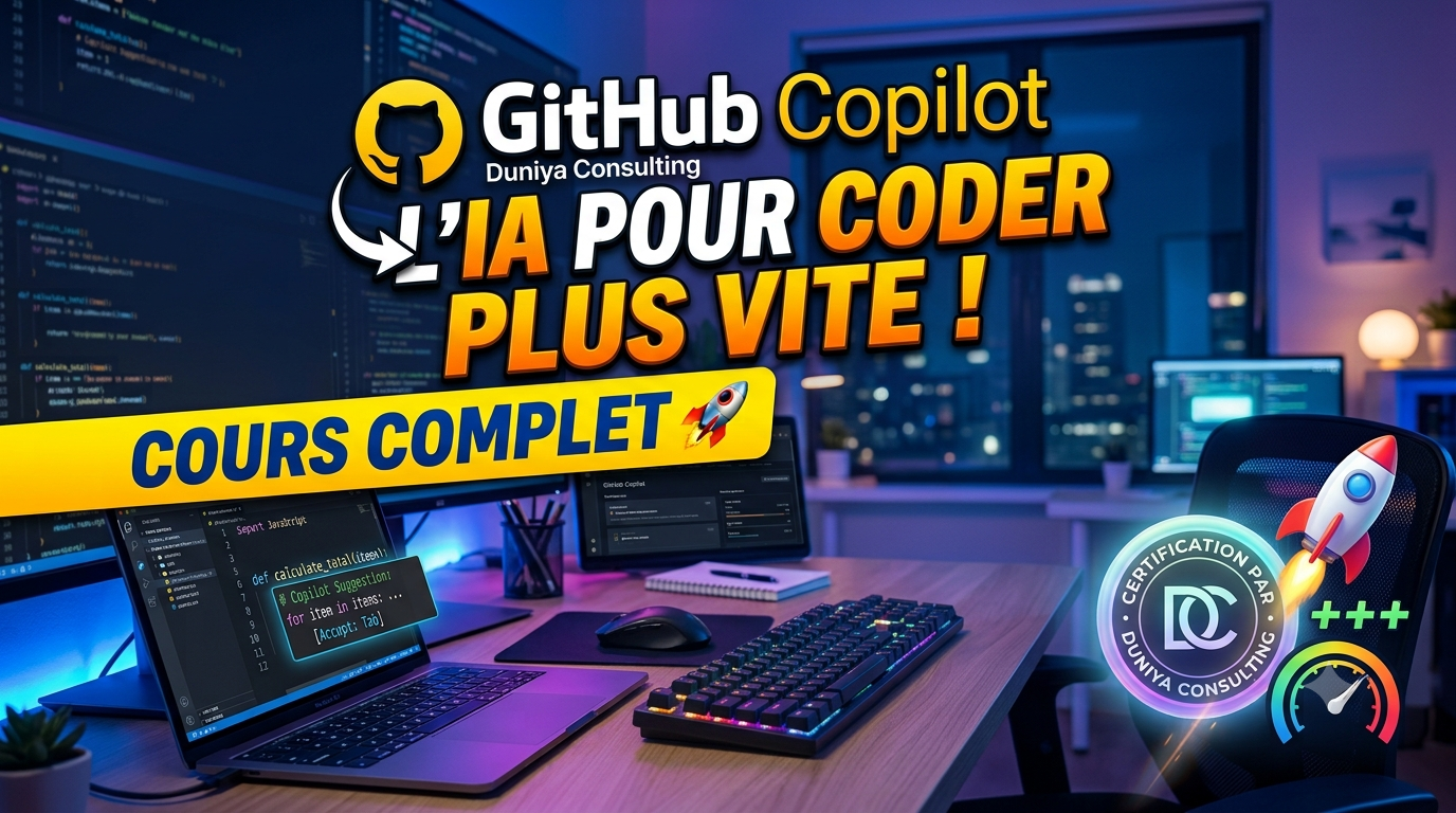 GitHub Copilot_L'IA pour coder plus vite  Cours complet